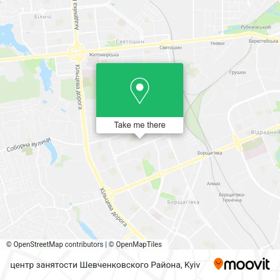 Карта центр занятости Шевченковского Района