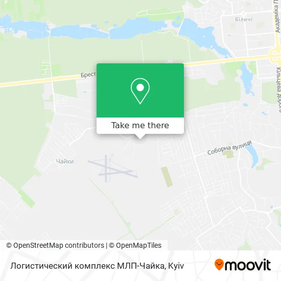 Логистический комплекс МЛП-Чайка map