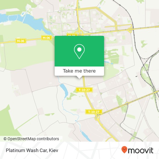 Platinum Wash Car map