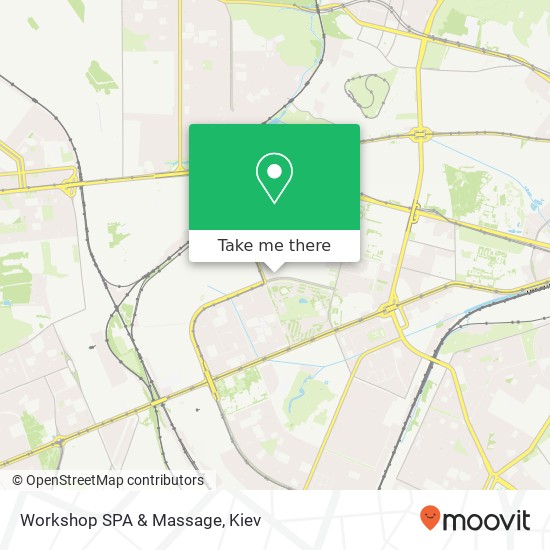 Workshop SPA & Massage map