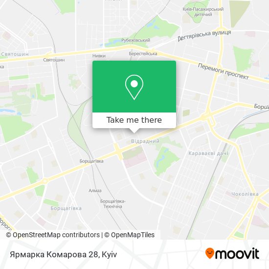 Ярмарка Комарова 28 map