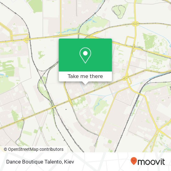 Dance Boutique Talento map