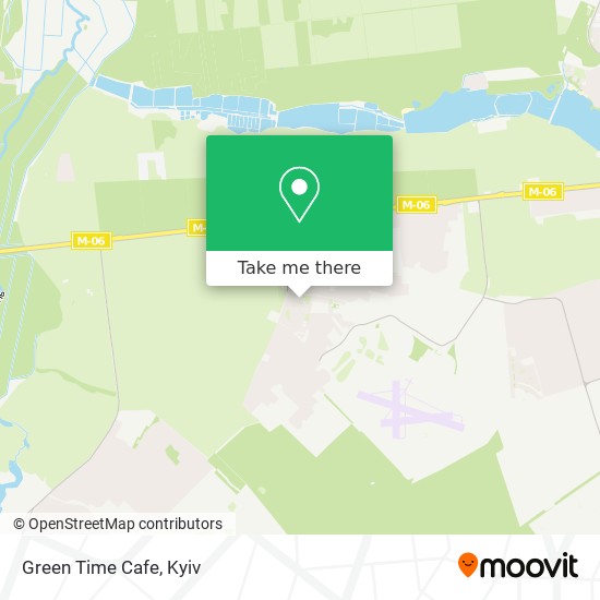 Green Time Cafe map