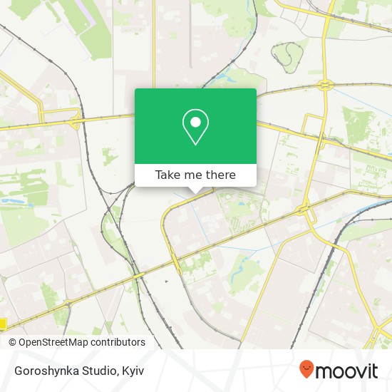 Goroshynka Studio map