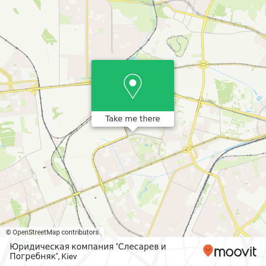 Юридическая компания "Слесарев и Погребняк" map