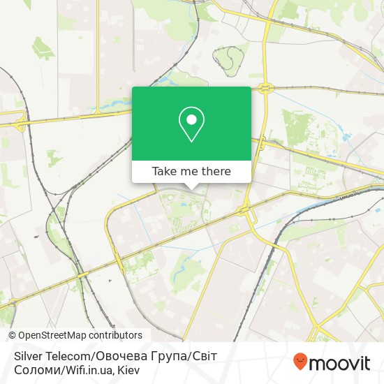 Silver Telecom / Овочева Група / Свiт Соломи / Wifi.in.ua map