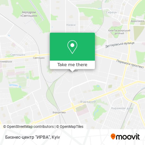 Бизнес-центр "ИРВА" map