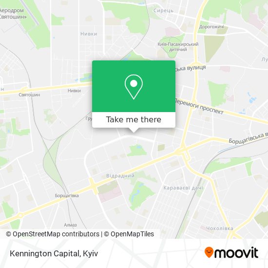 Карта Kennington Capital