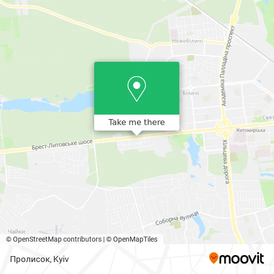 Пролисок map