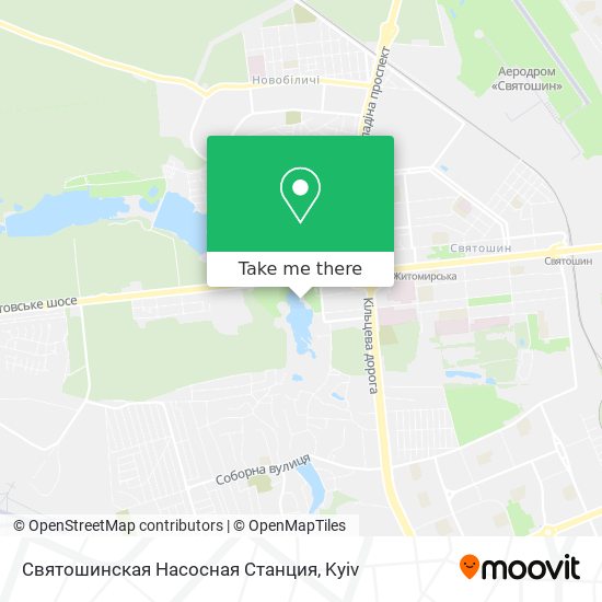 Святошинская Насосная Станция map