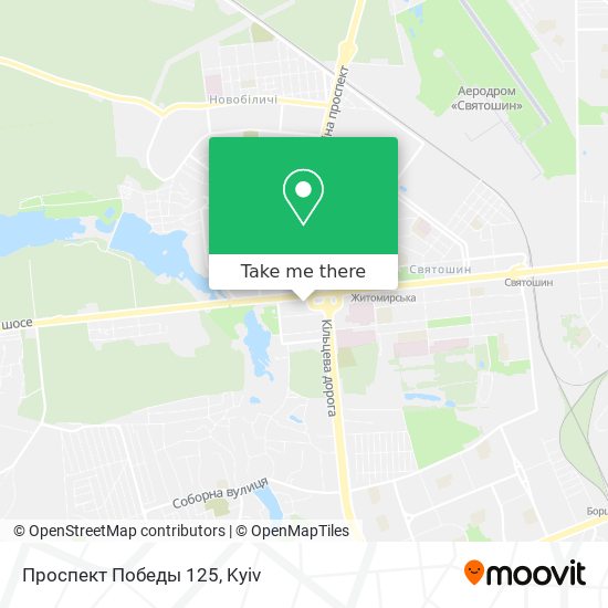 Проспект Победы 125 map