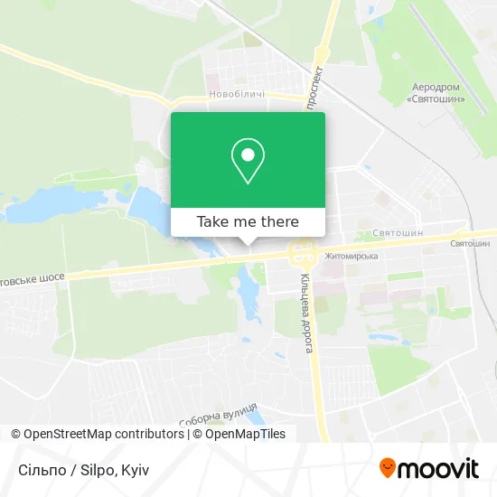 Сільпо / Silpo map