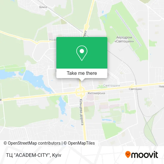 Карта ТЦ "ACADEM-CITY"