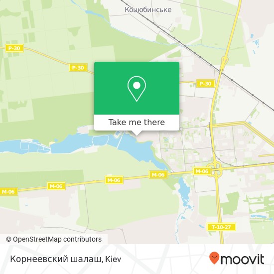 Корнеевский шалаш map