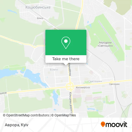 Аврора map