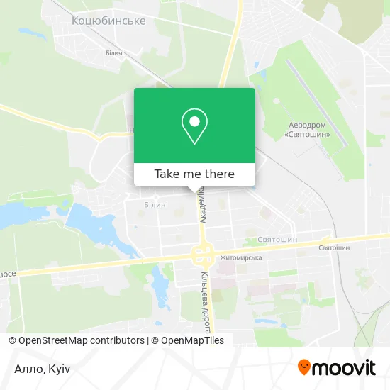 Алло map