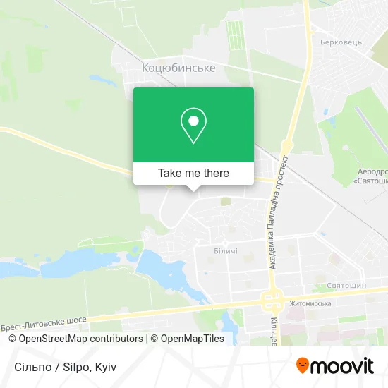 Сільпо / Silpo map