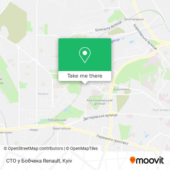 СТО у Бобчека Renault map