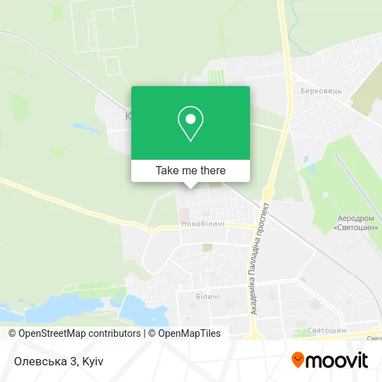 Карта Олевська 3