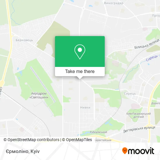 Єрмоліно map