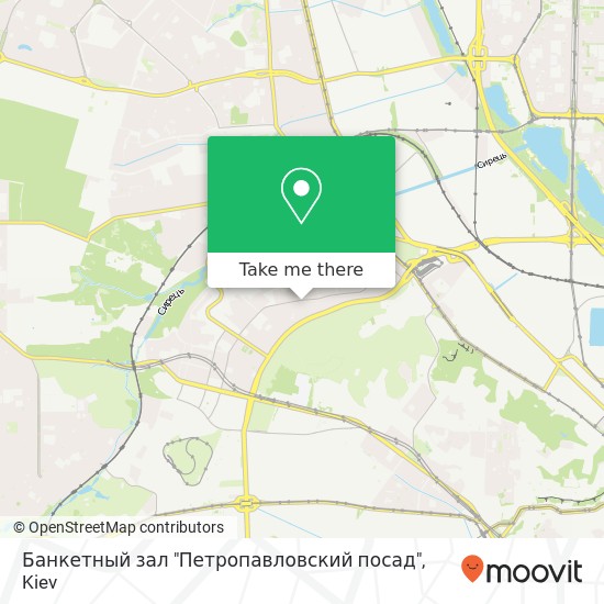 Банкетный зал "Петропавловский посад" map