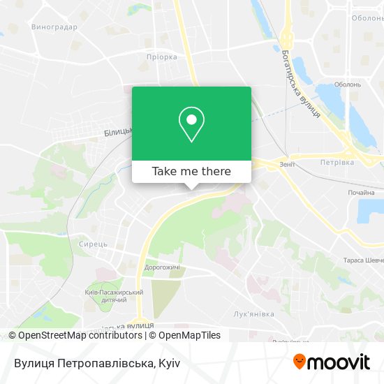 Вулиця Петропавлівська map