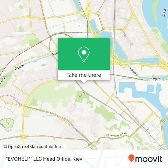 "EVOHELP" LLC Head Office map