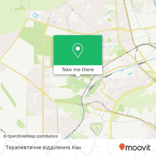 Терапевтичне відділення map