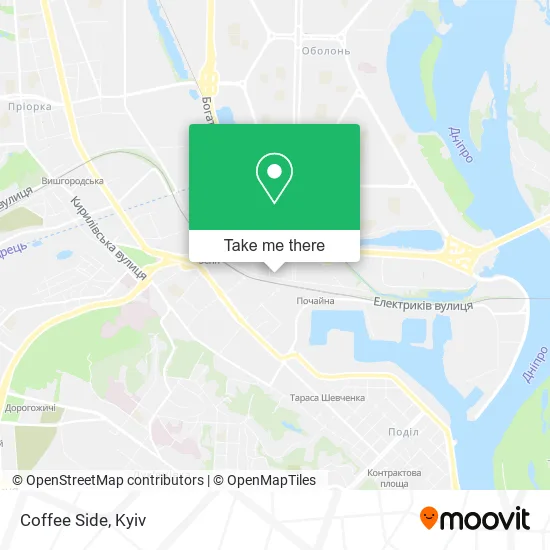 Карта Coffee Side