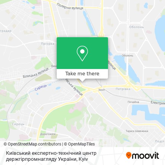 Київський експертно-технічний центр держгірпромнагляду України map