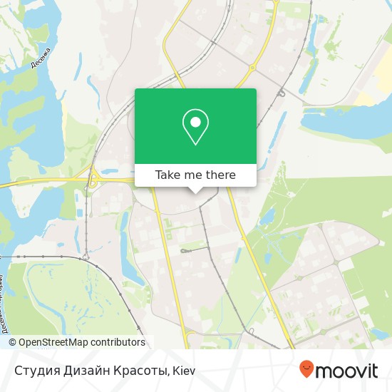 Студия Дизайн Красоты map