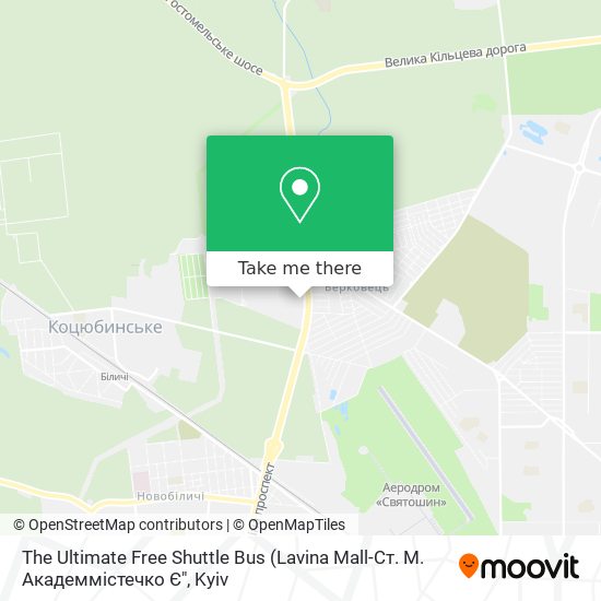 The Ultimate Free Shuttle Bus map