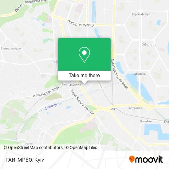 Карта ГАИ, МРЕО