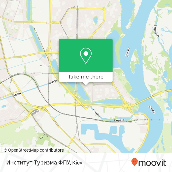 Институт Туризма ФПУ map