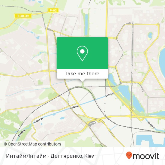 Интайм/Інтайм - Дегтяренко map