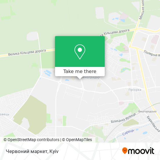 Червоний маркет map
