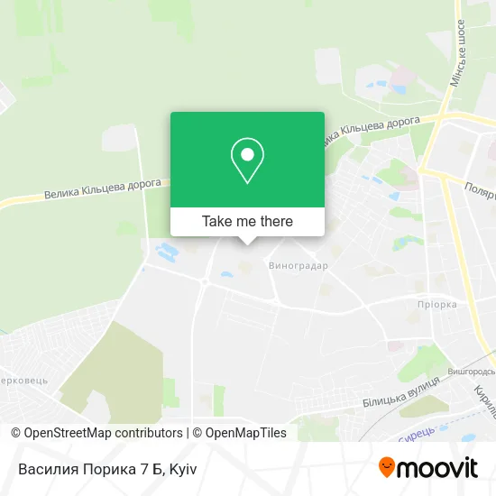 Карта Василия Порика 7 Б