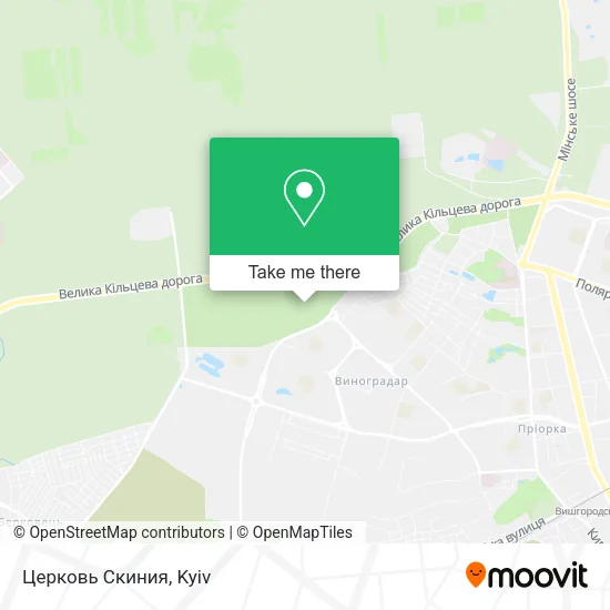 Церковь Скиния map