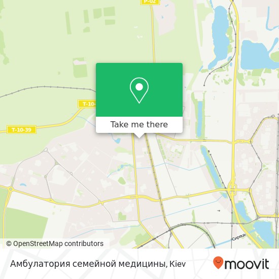 Амбулатория семейной медицины map