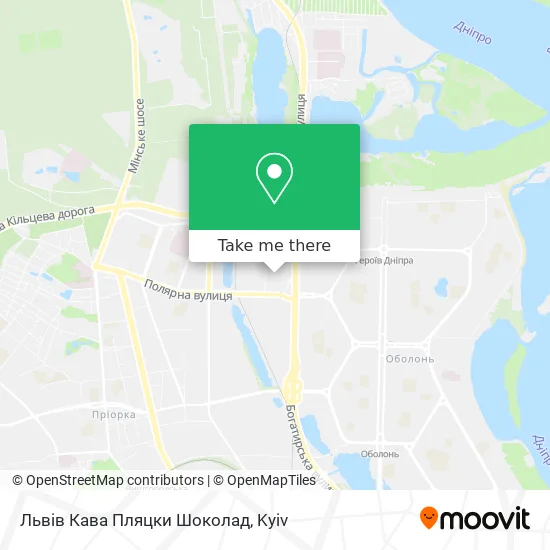 Львів Кава Пляцки Шоколад map
