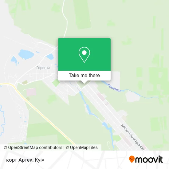 Карта корт Артек
