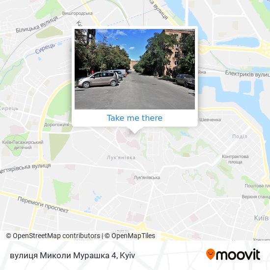 вулиця Миколи Мурашка 4 map