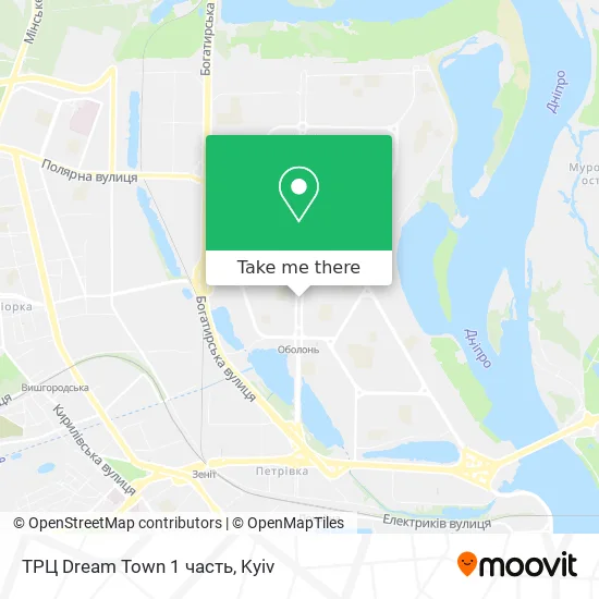 ТРЦ Dream Town 1 часть map