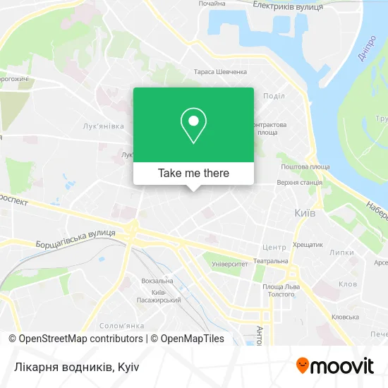 Карта Лікарня водників