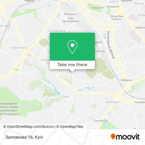 Заломова 16 map