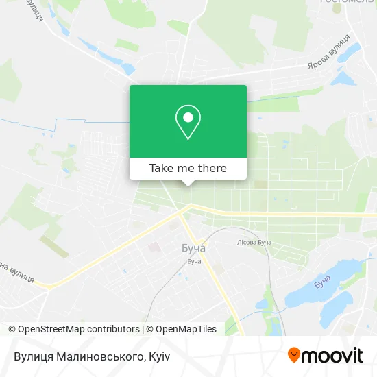 Вулиця Малиновського map
