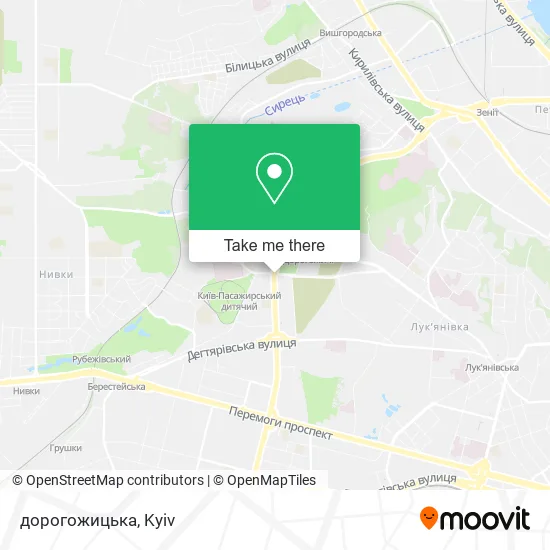 Карта дорогожицька