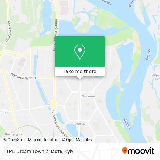 ТРЦ Dream Town 2 часть map
