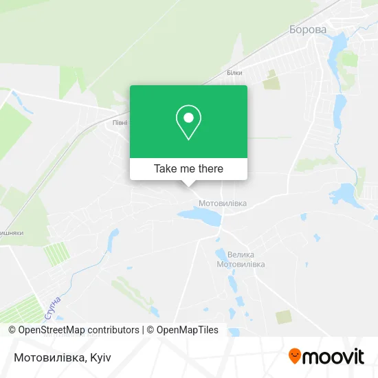 Карта Мотовилівка