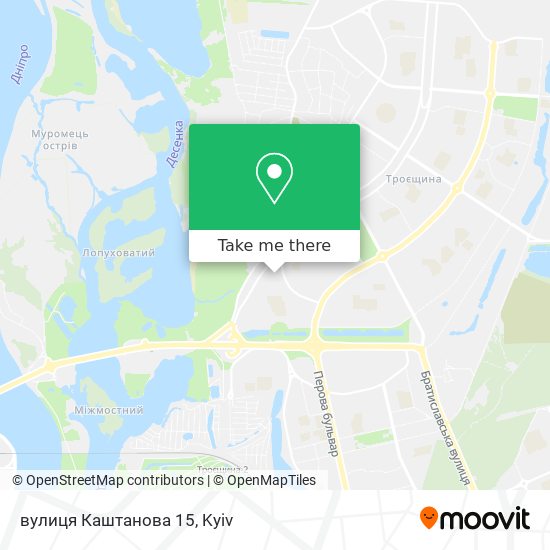 вулиця Каштанова 15 map